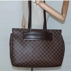 LOUIS VUITTON Damier Ebene Varioli Shoulder Bag N51123 LV Auth 138173